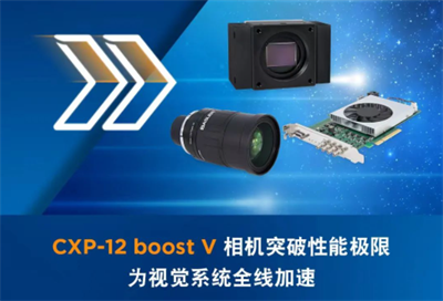 Basler推出高速高分辨率CXP-12 boost V相机