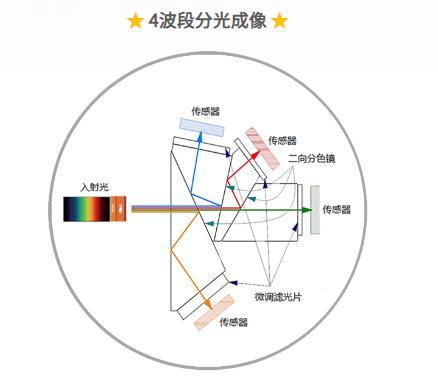 Bluevision线阵分光棱镜相机