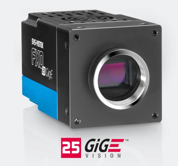 SVS-Vistek FXO相机系列新增25GigE型号